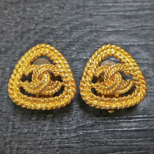 Orecchini chanel placcati oro - orecchini,