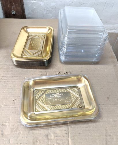22pz vassoi dorati portadolci - 22pz,