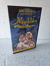 ALADDIN E IL RE DEI LADRI - WALT DISNEY - VHS ITALIA 1997