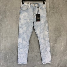 Jeans alla caviglia LEVI'S 501 Tip Of The Iceberg vita alta gamba skinny TG 27X28