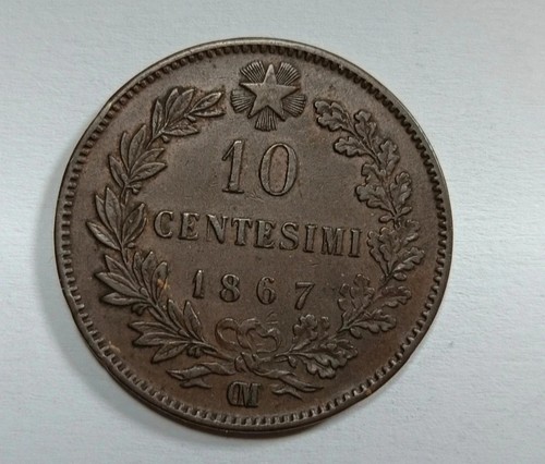 Rara moneta centesimi 1867 - moneta,