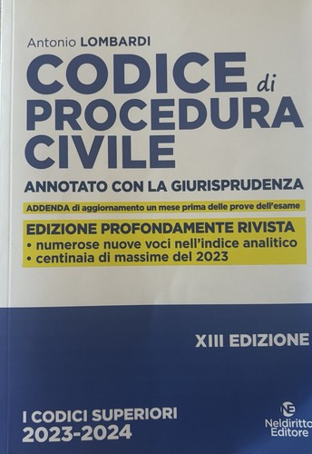 Codice civile procedura - codice,