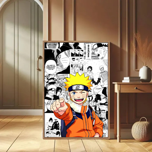 Poster naruto manga collage - poster,
