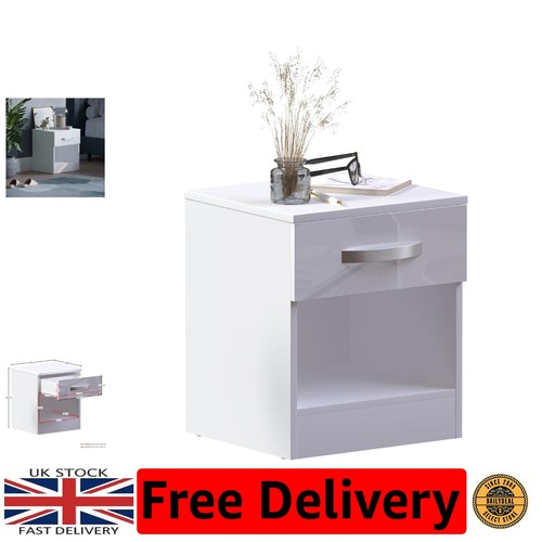 Comodino bianco chic con - , 1