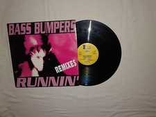 Bass Bumpers ‎– Runnin' (Remixes) Disco Mix 12" Vinile ITALIA 1993 Euro House 