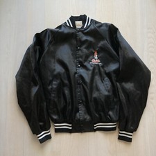 giacca auburn nylon vintage
