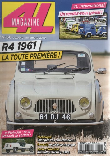 Magazine renault 4 1961 - 68,