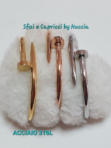 Bracciale chiodo rigido uomo - bracciale,