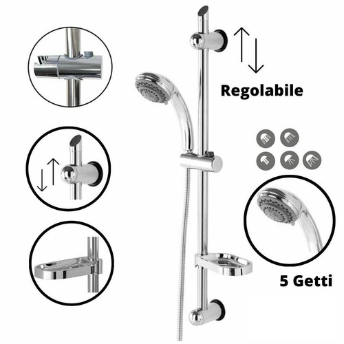 Doccia saliscendi con asta - saliscendi,