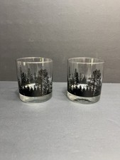 Set Of 2 Black Lantern 11 Oz