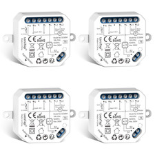 Interruttore Tapparelle Wifi, 4Pz Modulo Comando per Tapparelle Elettriche, Cont