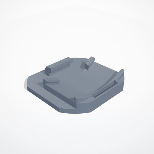 Porta batteria stampato - 3d, per