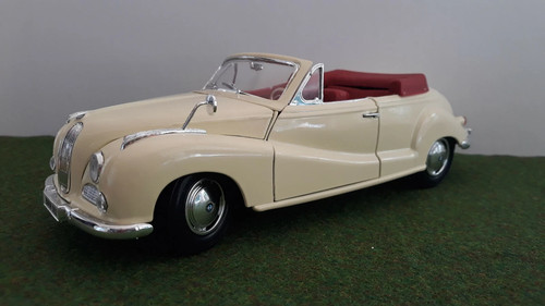 Bmw 502 cabriolet 1955 crème - bmw,
