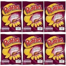 6 X 150 gr - RUFFLES POTATO /