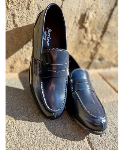 Mocassini uomo college blu - college,