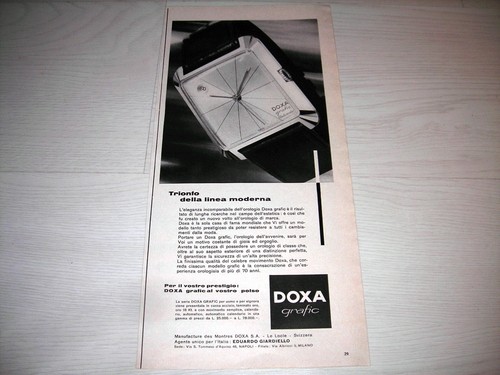 Orologio doxa grafic 1963 - doxa,