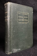 Luigi Gasparrelli - Manuale tecnico del geometra - Hoepli 1930 Manuali