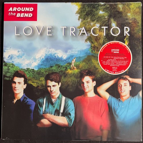 Love tractor around the bend - love,