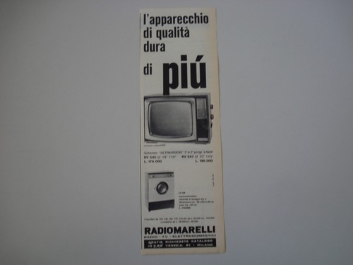 Advertising pubblicità 1963 - pubblicità,