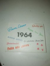 Piaggio calendario 1964 depliant originale GIUSEPPE LANG. S. P. A. GENOVA