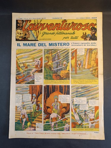 Fumetto avventuroso nerbini - l'avventuroso,