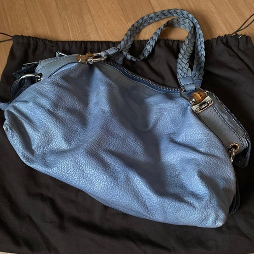 Borsa tracolla gucci azzurro - borsa,