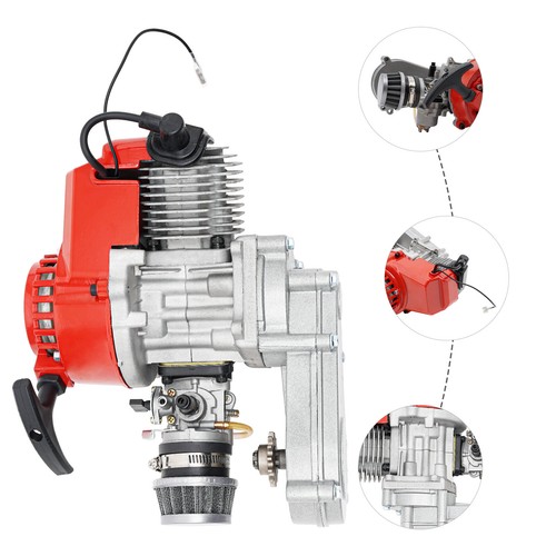 Motore alluminio tempi 49cc - 2,
