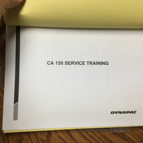 Dynapac ca150 service training - dynapac,