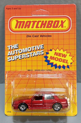 Matchbox saab 9000 turbo - turbo, mb15