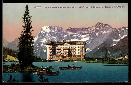 Cartolina misurina grand - cartolina,