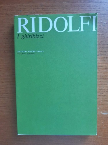Roberto ridolfi i ghiribizzi - -,