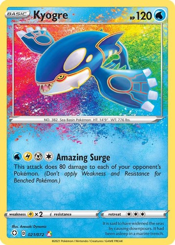 Kyogre 021 072 pokemon - 021/072,