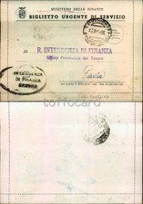 REPUBBLICA SOCIALE RSI-BIGLIETTO DI SERVIZIO-BRESCIA-uso postumo 1948-D12-117