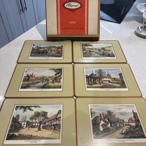 Set tovagliette villaggi - 6,