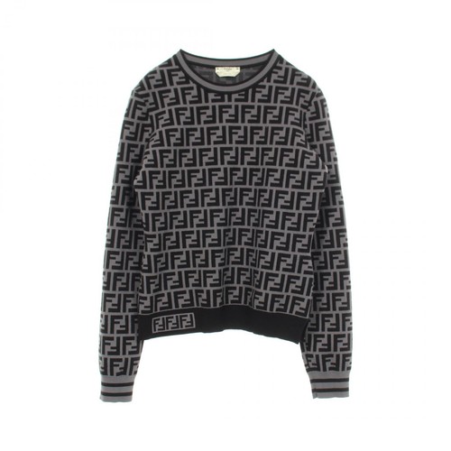 Fendi zucca maglia rayon - zucca,