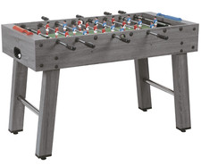 Garlando Calcio balilla F-2 Rovere Grigio Aste rientranti calcetto biliardino