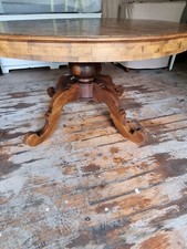 tavolo vintage anni 50 in noce