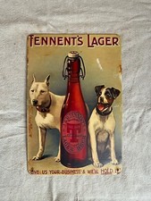Insegna in metallo Tennent’s