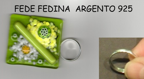 Fede fedina aergento 925 - fede,