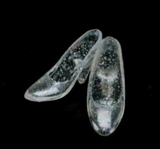 Scarpe Bambola Crystal - Narrow Pump 80s Shoes - Accessori Bambole Glitter
