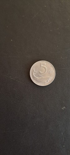 Moneta lire delfino - moneta,