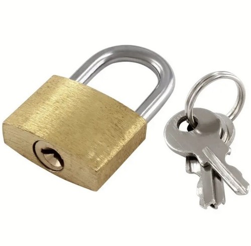 Mini lucchetto in - 1, ottone