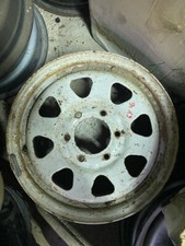 CERCHIO IN FERRO USATO 4X4 RAGGIO 16 0 15 FORI 6 MITSUBISHI NISSAN TOYOTA