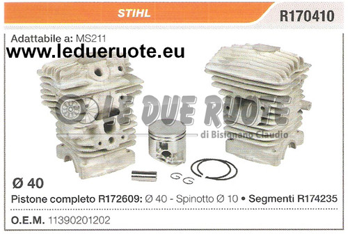 11390201202 kit cilindro - 11390201202,