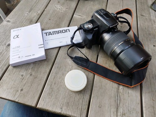 Sony alpha a230 avec objectif - a230,