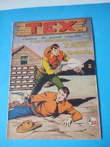 Tex albo oro 7 seconda - albo,
