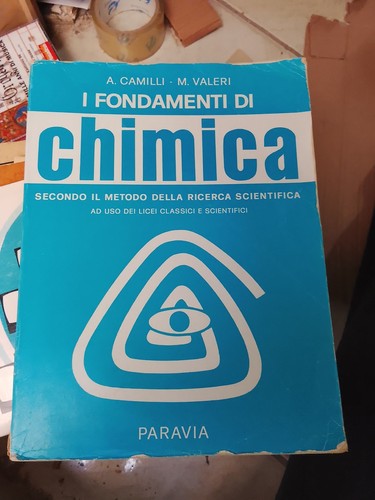 Fondamenti chimica - i,