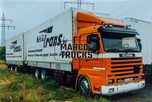 Foto camion scania 113m 380 - camion,