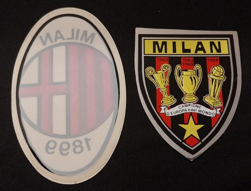 Milan coppia adesivi - adesivi, originale