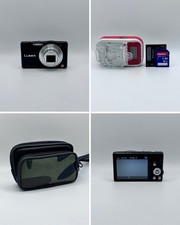 ?Panasonic Lumix DMC-SZ1 16.1MP 10X Nera Funzionante Memoria Batteria?